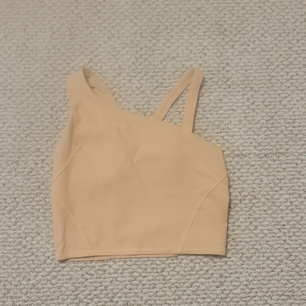 Lululemon Everlux Tennis Tank. Size 8 Summer Glow